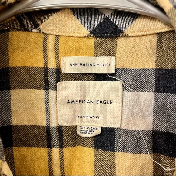 American Eagle flannel, women’s extra small - Picture 5 of 5